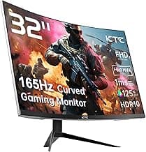 KTC Curved Gaming Monitor product image